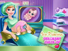 Joc Ice Princess Pregnant Check Up en línia