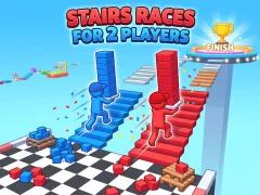 Joc Stairs Races For 2 Players en línia
