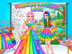Joc Princess Rainbow Look en línia