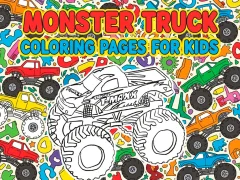 Joc Monster Truck Coloring Pages For Kids en línia