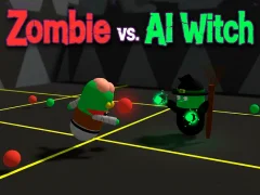 Joc Zombie vs. AI Witch en línia