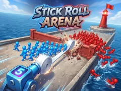 Joc Stick Roll Arena en línia