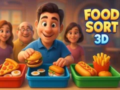 Joc Food Sort 3D en línia