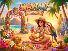 Joc Hawaii Match 3 en línia