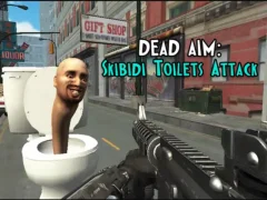 Joc Dead Aim: Skibidi Toilets Attack en línia
