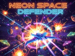 Joc Neon Space Defender en línia