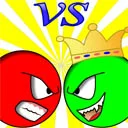Joc Red ball vs green king en línia