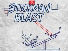 Joc Stickman Blast en línia