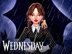 Joc Celebrity Wednesday Addams Style en línia