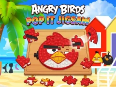 Joc Angry Birds Pop It Jigsaw en línia