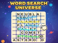 Joc Word Search: Universe en línia