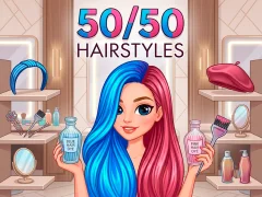 Joc 50/50 Hairstyles en línia