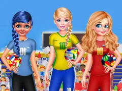 Joc BFF Princess Vote For  FIFA 2018 Quarter Finals en línia