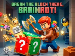 Joc Break the block there, Brainrot! en línia