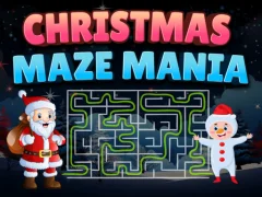 Joc Christmas Maze Mania en línia