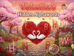 Joc Valentine's Hidden Alphawords en línia