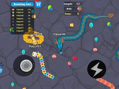Joc Greedy Snake Multiplayer Duel en línia