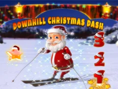 Joc Downhill Christmas Dash en línia