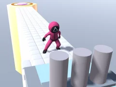Joc Squid Gamer Runner Obstacle en línia