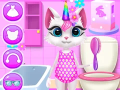Joc Kitty Unicorn Daily Care en línia