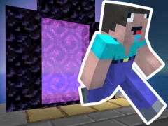 Joc Noob Steve Parkour en línia