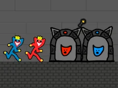 Joc Red and Blue Stickman Huggy 2 en línia