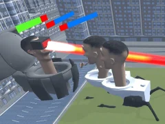 Joc Skibidi Toilet Monster Fight en línia