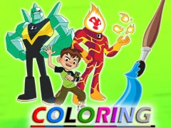 Joc Ben 10 Coloring en línia