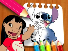 Joc Lilo and Stitch Coloring Book en línia