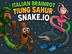 Joc Italian Brainrot Tung Sahur Snake.io en línia