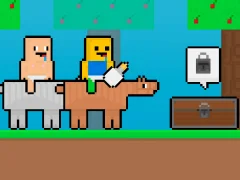 Joc Baby Noob vs Baby Obby Horse en línia