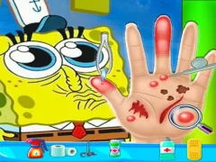 Joc Spongebob Hand Doctor en línia