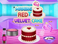 Joc Making Red Velvet Cake en línia