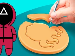 Joc Squid Game cookie Puzzle en línia