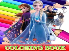Joc Coloring Book for Frozen Elsa en línia