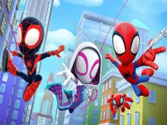 Joc Spidey and his Amazing Friends Swing Into Action! en línia