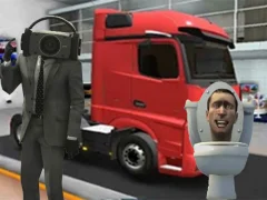 Joc Truck Simulator Skibidi Toilet en línia