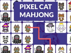 Joc Pixel cat mahjong en línia