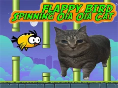 Joc Flappy Bird Spinning oia oia Cat en línia