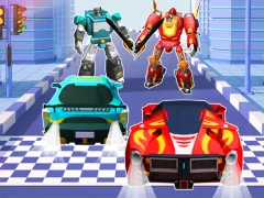 Joc Car Robot Transform Fight en línia