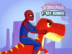 Joc Spiderman T-Rex Runner en línia