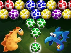 Joc Dino Eggs Bubble Shooter en línia