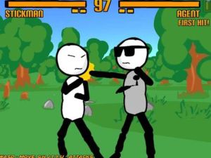 Joc Stickman Gun: menys combats en línia