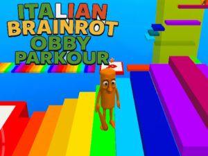 Joc Brainrot italià Obby Parkour  en línia