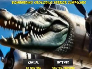 Joc Bombardino Cocodilo: Terror Jumpscare en línia