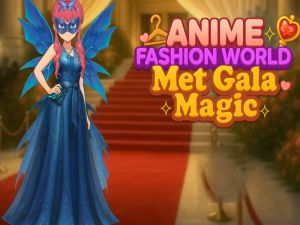 Joc El món de la moda de l'anime va conèixer la màgia de gala en línia