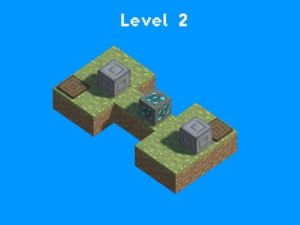 Joc Block Pusher Voxel World 3D en línia