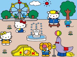 Joc Hello Kitty: Creador d'escena en línia