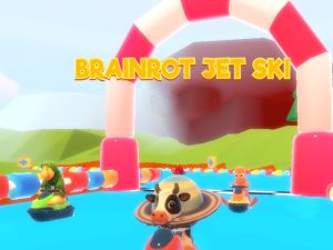 Joc Brainrot Jet Ski Racing en línia
