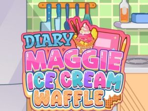 Joc Diari Maggie: gofre de gelat en línia